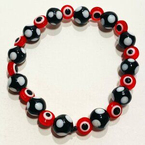 Red evileye contadiojo bracelet